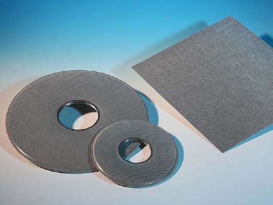 Multi-Layer Sintered Metal Fiber Felt with 7600 Bubble Point and 35L/dm2.min Air Permeability