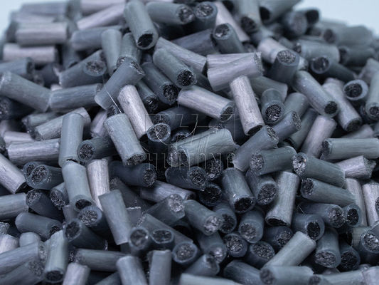 Resin-Based Conductive Plastic Masterbatch with High Strength Ultra-Fine Stainless Steel Fibers and Processing Agents