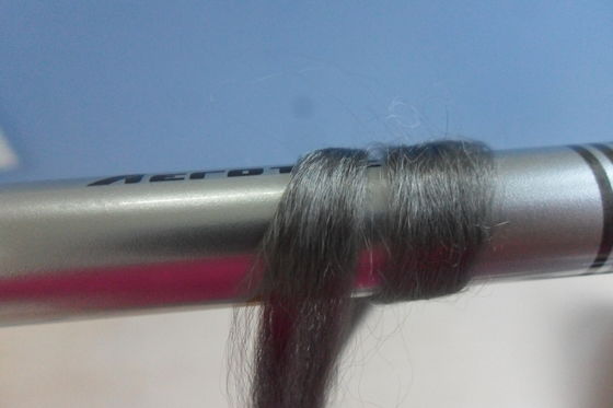 Serat Titanium Diameter 2um Diameter Perak Tahan Karat SGS Disetujui